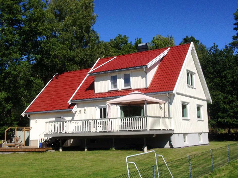 Fasadeendring med etterisolering ny stor terrasse og nytt
tilbygg