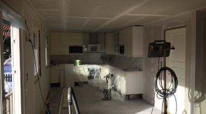 Renovering av stue